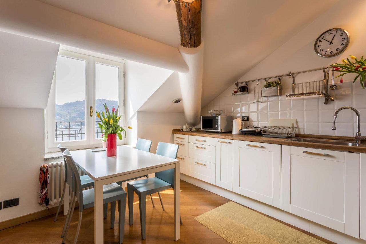 Attico Vista Lago Como Eksteriør billede
